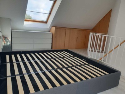 Möblierte 2 Zimmer 50m2 DG Maisonette-Wohnung in Höfingen zum 01.11.2025 zu vermieten