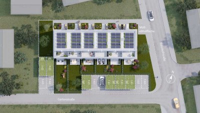 Modernes Reihenmittelhaus # besonders klimafreundlich # Rheinfelden Herten # Neubau KFW40 QNG,