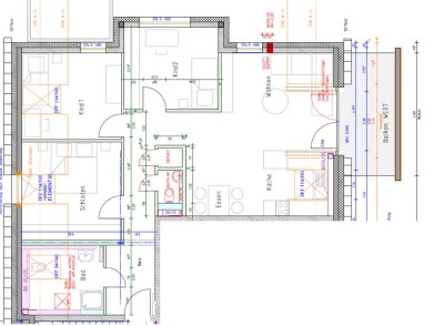 Stilvolle, helle 4 Zimmer DG-Wohnung im 2. Obergeschoss