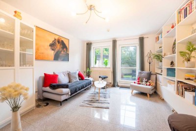 Zentrale, frei werdende 2-Zimmer-Wohnung mit Südwestterrasse & Stellplatz in Bamberg