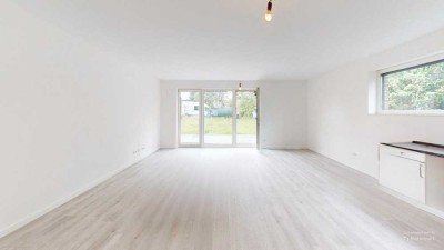Moderne 3-Zimmer-Maisonette-Wohnung mit Terrasse u. Garten!