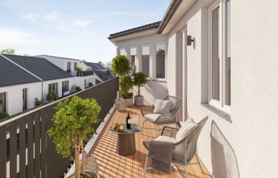 ST19 - Terrassendomizil inkl. Sonderwünsche! Sanierte 3 Raum Penthouse über den Dächern der Stadt