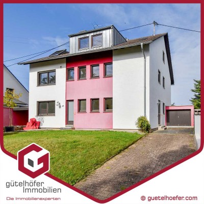Modernisierte 3-Zimmer-Dachgeschosswohnung mit Kaminofen, Stellplatz und Gartennutzung in Odendorf