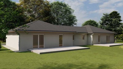 2 neue Bungalows in unmittelbarer Nähe der großen Arbeitgeber im Norden von Leipzig