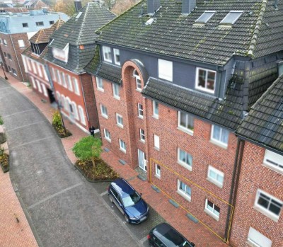 Wohnen in der Stadt - ruhig, gepflegt, komfortabel: 85qm Erdgeschoss mit Terrasse.