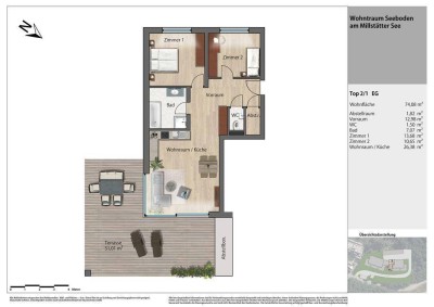 LETZTE Wohnung - PROJEKT SEEBLICK DELUXE - Exklusiver Wohntraum am Millstätter See