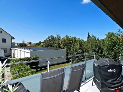 Exklusive 5-Zimmer-Hochparterrewohnung in stadtnaher Lage mit grünem Umfeld in Bad Rappenau!