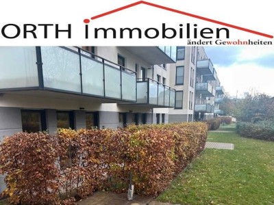 2 Zimmer Erdgeschosswohnung mit großzügigem Wohnambiente, EBK und Terrasse - Duschbad barrierefrei