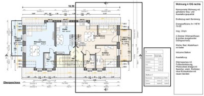 Kernsanierte attraktive 2-Zimmer Wohnung mit großem Balkon in Os-Haste