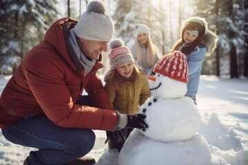 -EFH- WINTERZEIT ist SCHNEEMANNZEIT... im eigenen Garten mit der Familie den Winter genießen! EFH in