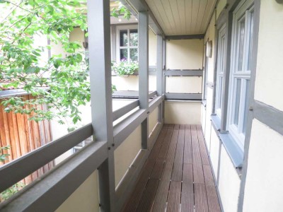 1-Zimmer Maisonettewohnung mit Balkon in Köthen (Anhalt)