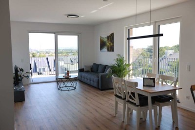 Vollmöblierte-Penthouse-Wohnung mit Panoramablick