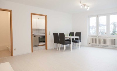 Schöne 2-Zimmer-Wohnung mit Balkon teilmöbliert und Wallbox