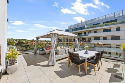 Platz an der Sonne!Penthousewohnung mit großer Sonnenterrasse im 19. Bezirk