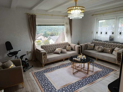 4 Zim, 90qm, Süd-Balkon, Garten, ruhige Lage, in Bad König Zell