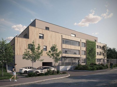 Helle 4-Zimmer Wohnung mit großer Dachterrasse im Herzen von Leonding - Erstbezug!