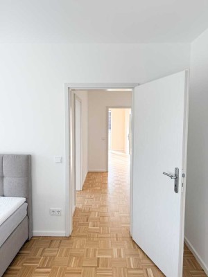 Erstbezug nach Renovierung: Zentrumsnahe 3-Zimmer-Wohnung mit EBK und Balkon in Freising