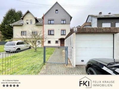 **Doppelhaushälfte mit Garage in Bahnhofsnähe von Mudersbach**