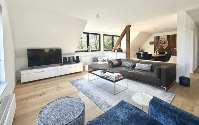 Lichtdurchflutetes Penthouse mit traumhafter Dachterrasse in grüner und bester Lage in Isernhagen