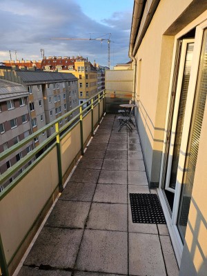 Dachgeschosswohnung in der Koppstraße/Kreitnergasse mit großer Terrasse