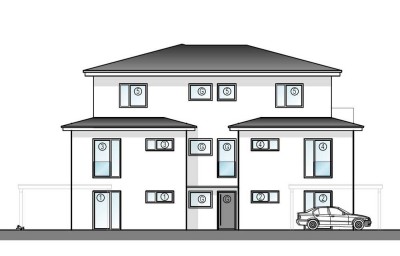 Neubauwohnung im 1. OG mit Balkon in Toplage von Elsen