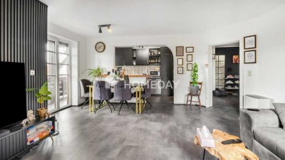 Wohnen mit Wohlfühlfaktor: Moderne Maisonettewohnung mit Balkon und Gäste-WC