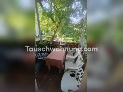 Tauschwohnung: Biete 2RWG Altbau mit Balkon - suche 3RWG