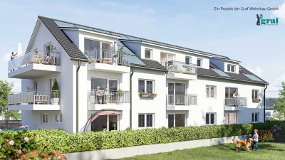 Intelligent geplant – moderne 3-Zimmer-Wohnung mit zwei Balkonen