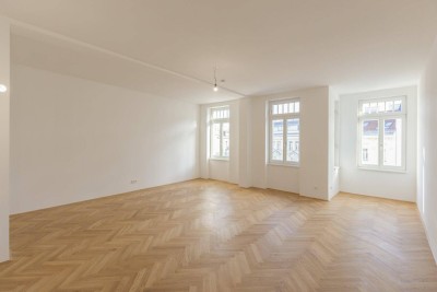 Taborstraße | Erstbezug nach Generalsanierung | Perfekt aufgeteilte 3-Zimmer-Altbauwohnung mit Balkon