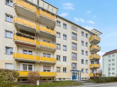 Schöne 2-Zimmer-Wohnung mit Balkon in guter Lage von Dresden-Dobritz