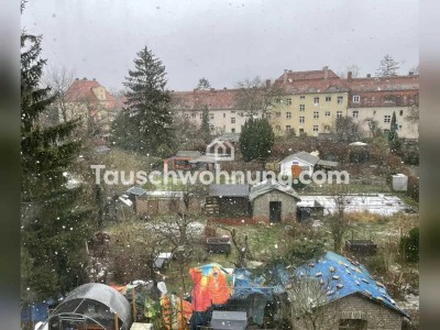 Tauschwohnung: Ruhige Dachgeschosswohnung mit Garten