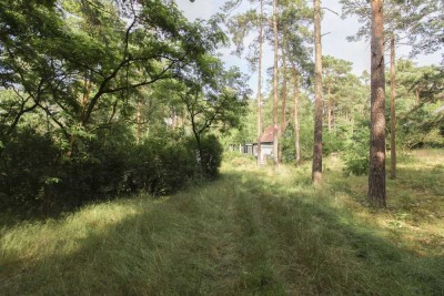 Familienglück in Heidesee: Über 2.000 m² Bauland mit Ferienhaus in Heidesee (bereits geteilt!)