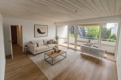 Modernisierte 3,5-Zimmer-Wohnung mit Balkon in ruhiger&gefragter Lage von Hemmingen