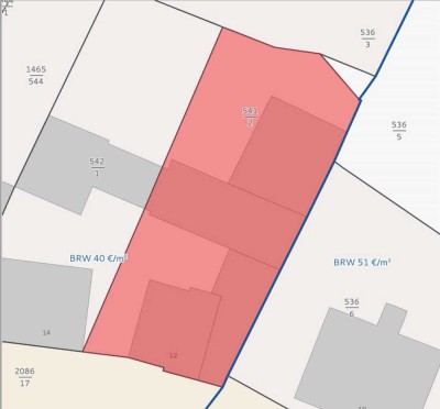 Grundstück mit Wohnhaus, Gewerbe- und Lagerfläche zu verkaufen