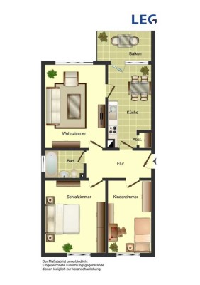 Bezugsfertige 3-Zimmer-Wohnung in Weddinghofen wartet ab dem 16.06.2025 auf Sie!!