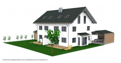 Eichenried: Wo Ihre Wohnträume Ihr Zuhause finden - Ihre eigene Doppelhaushälfte mit sonnigem Garten