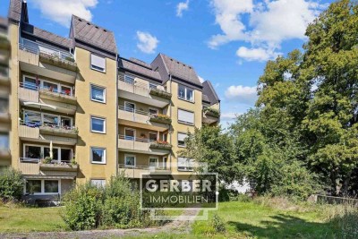 Geräumige 3 Zi.-Wohnung mit neuen Fenstern und Tiefgarage