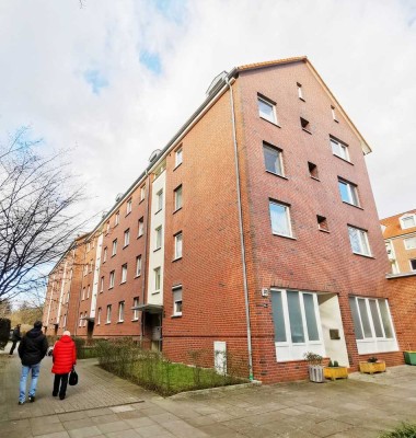 Provisionsfrei: Charmante 3-Zi-Wohnung mit Balkon in ruhiger, zentraler Lage in HH-Horn zu verkaufen