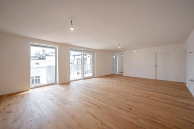 ++FonteFlats++ Fantastischer 4-Zimmer Dachgeschoss-ERSTBEZUG mit tollem Balkon