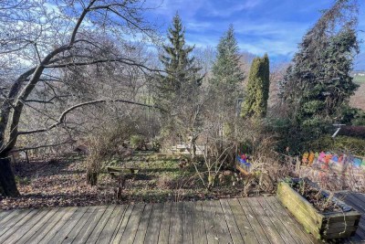 Sofort bezugsfrei! Architekteneckhaus in familienfreundlicher Sackgasse mit unverbaubarem Naturblick