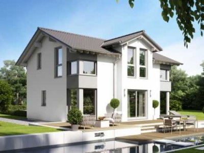 EFH-EXKLUSIVER NEUBAU inkl. Baugrundstück-ein Hinkucker mit klaren Linien und besonderem Design aus