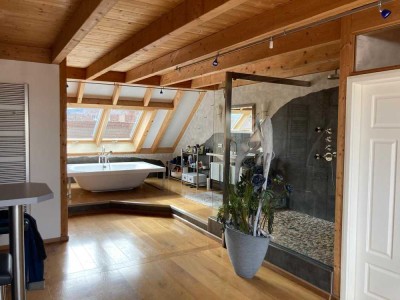 Traumhaftes Vollmöbiliertes Loft mitten im wunderschönen Durlach!