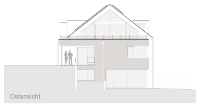 Hochwertige, helle 2,5-Zimmer-Neubauwohnung in seenaher Lage mit EBK, Terasse. Barrierefrei