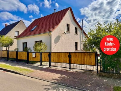 HORN IMMOBILIEN ++ Einfamilienhaus in Pampow an der polnischen Grenze, liebevoll modernisiert