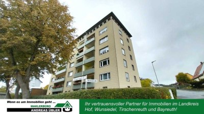 Gut geschnittene 3-Zimmer-Wohnung mit Ausblick