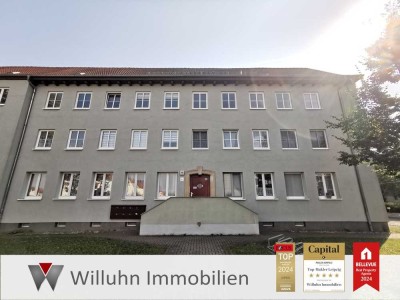 Großzügige 3-Raum-Wohnung mit Wohnküche und Tageslichtbad - Stellplatz mgl.