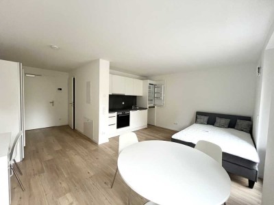 *TEILMÖBLIERT* Zeitlos elegante Wohnung mit Einbauküche! Erstbezug