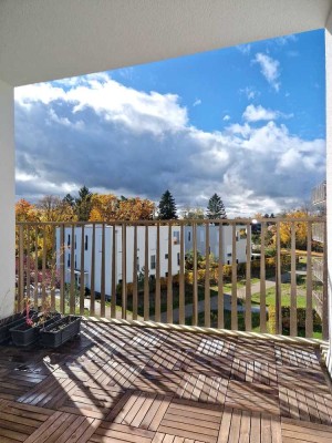 Komfortable Neubauwohnung mit West-Balkon & Parkblick