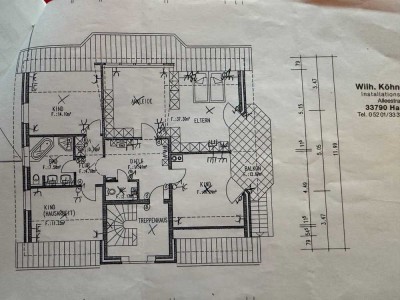 Freundliche und neuwertige 4-Zimmer-Wohnung mit Balkon in Halle (Westfalen)