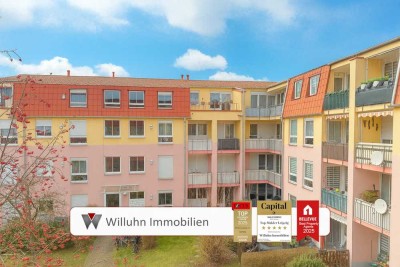 Attraktive 2-Zimmer-Wohnung mit Balkon, Stellplatz und Kellerabteil